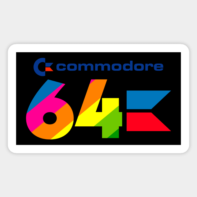 Commodore 64 - Version 5 Sticker by RetroFitted